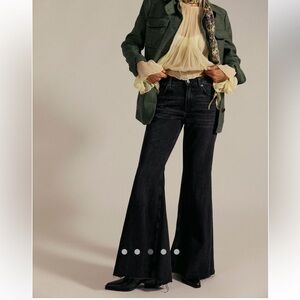 Free people Black Flared Women Jeans